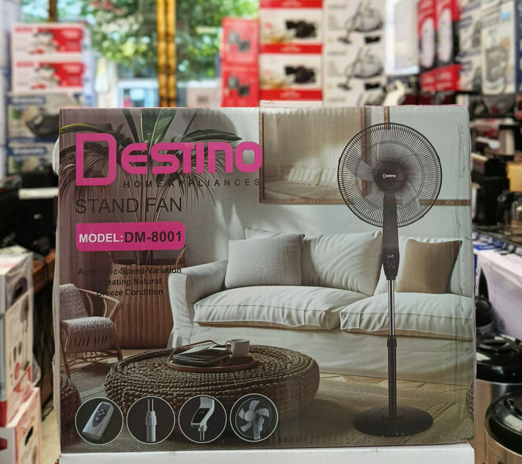 پنکه دیجیتال دستینو 3 سرعته سفید